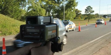 La Caminera recordó los límites de velocidad para circular en Córdoba.