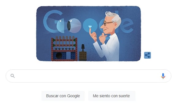 Google homenajea este miércoles a Otto Wichterle, creador de los lentes de contacto.