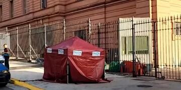 Una beba de 3 meses, que estaba en situación de calle, murió frente a la Casa Rosada.