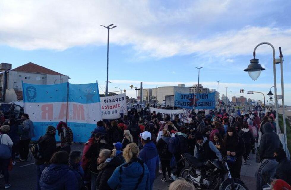 Kicillof estuvo en Mar del Plata y se vivieron momentos de tensión