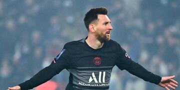 Messi celebró su primer tanto en la Ligue 1 y se refirió a las presiones que hay en el equipo parisino para ganar la Champions (PSG)