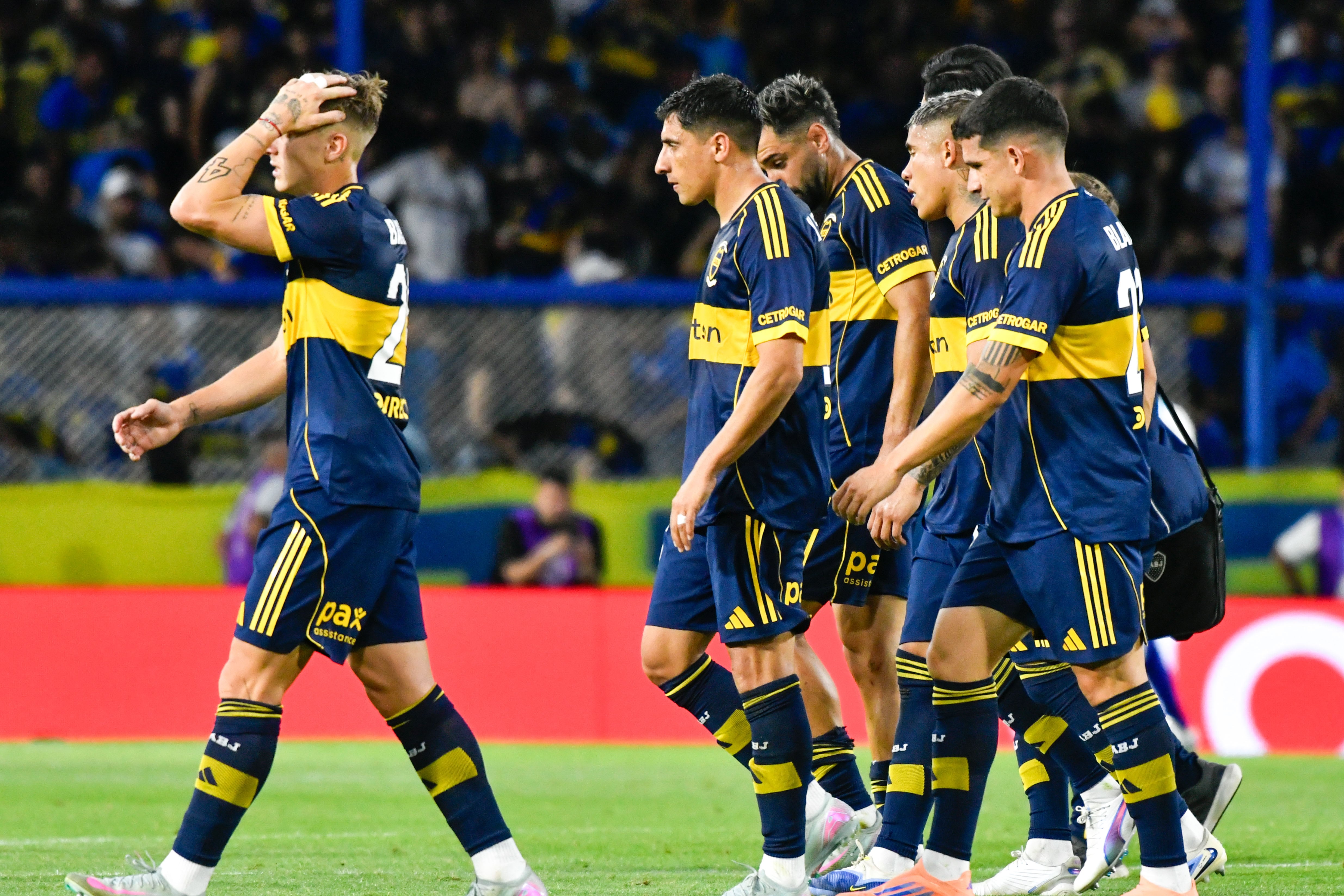 Boca y la polémica tras la eliminación. (Fotobaires).
