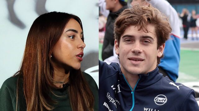 Nicki Nicole y Franco Colapinto grabaron un podcast antes del Gran Premio de México.