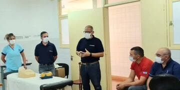 Brindaron capacitación a profesionales de la salud en RCP y politraumatismo en San Pedro.