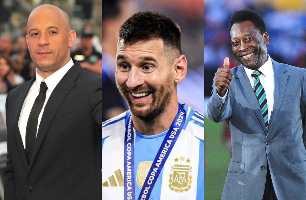 Lionel Messi, Vin Diesel y Pelé de fiesta en Brasil: el video viral de los parecidos que es furor en las redes