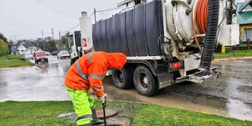 Borgna, explicó que “la caída excepcional de agua en tan poco tiempo superó la capacidad de los pluviales".