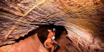 Caverna El Sauce (Foto Municipalidad de La Falda)