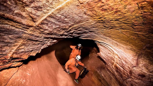 Caverna El Sauce (Foto Municipalidad de La Falda)