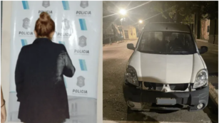 Destrozó la camioneta de su pareja porque lo vio hablando con otra mujer