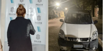 Destrozó la camioneta de su pareja porque lo vio hablando con otra mujer