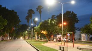 Las calles de Rafaela siguen sumando iluminación LED