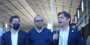 Axel Kicillof en Orense y Claromecó