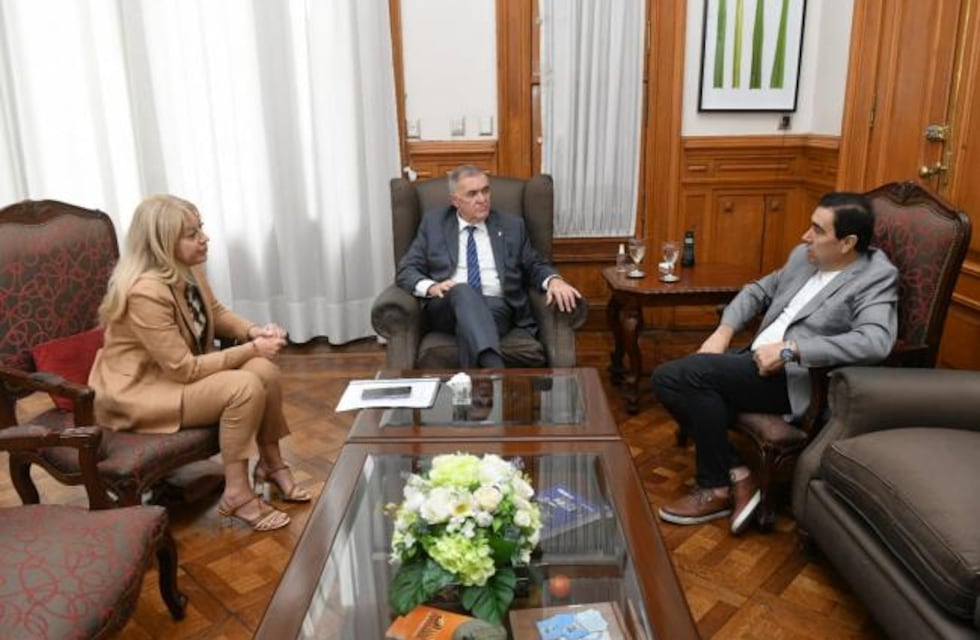 Jaldo se reunió con la intendente Rossana Chahla y el presidente subrogante de la Legislatura Sergio Mansilla