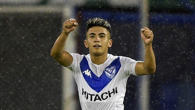 Vélez se quedó con el partido de ida por 2-0. (Juan Mabromata / POOL / AFP)