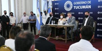 Jaldo se reunió con representantes de los ministerios.