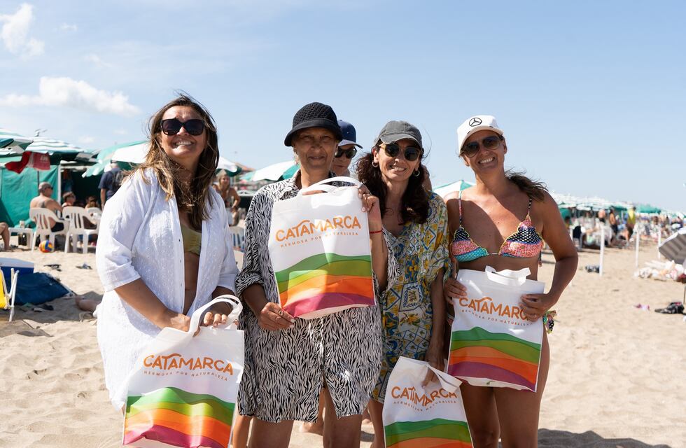 Promoción en Pinamar: Catamarca conquista con su propuesta turística y cultural