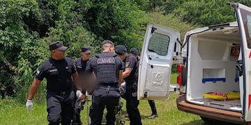 San Ignacio: una mujer llamó al 911 tras agredir a su ex pareja, que fue hallado inconsciente en una zona de monte.