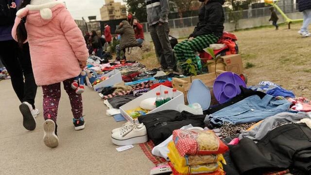 Las ferias de trueque que se hacen en Comodoro Rivadavia.