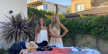 Valentina Dell Agnola y Melisa Ochoa.