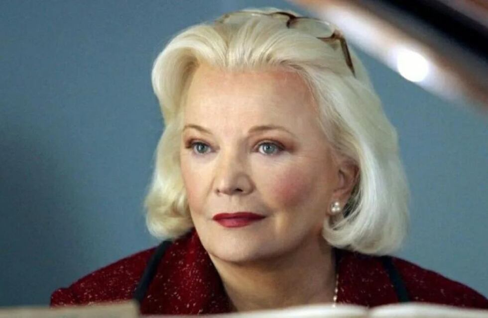 Murió Gena Rowlands, la icónica actriz de The Notebook que padecía de alzheimer como su personaje, Allie