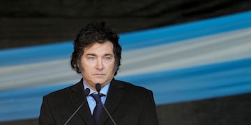 El presidente Javier Milei. (AP)