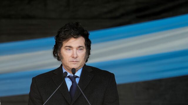 El presidente Javier Milei. (AP)