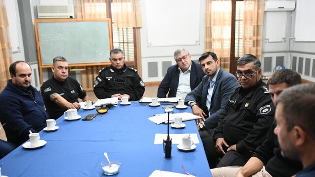 Reunión del Comando Unificado en Rafaela