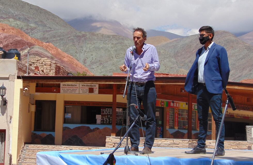 El ministro Katopodis estuvo en Jujuy para visitar obras en el interior