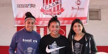 Distinguieron a las tucumanas campeonas con San Lorenzo en el Club San Martín.