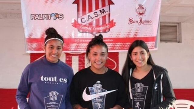 Distinguieron a las tucumanas campeonas con San Lorenzo en el Club San Martín.