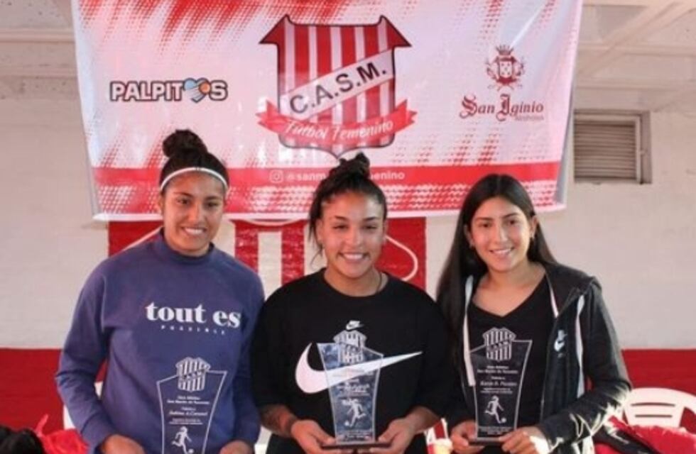 San Martín: distinciones para las campeonas