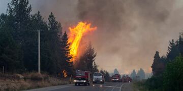 Incendios en El Bolsón: hay más evacuados y un hombre fue detenido. (TN)