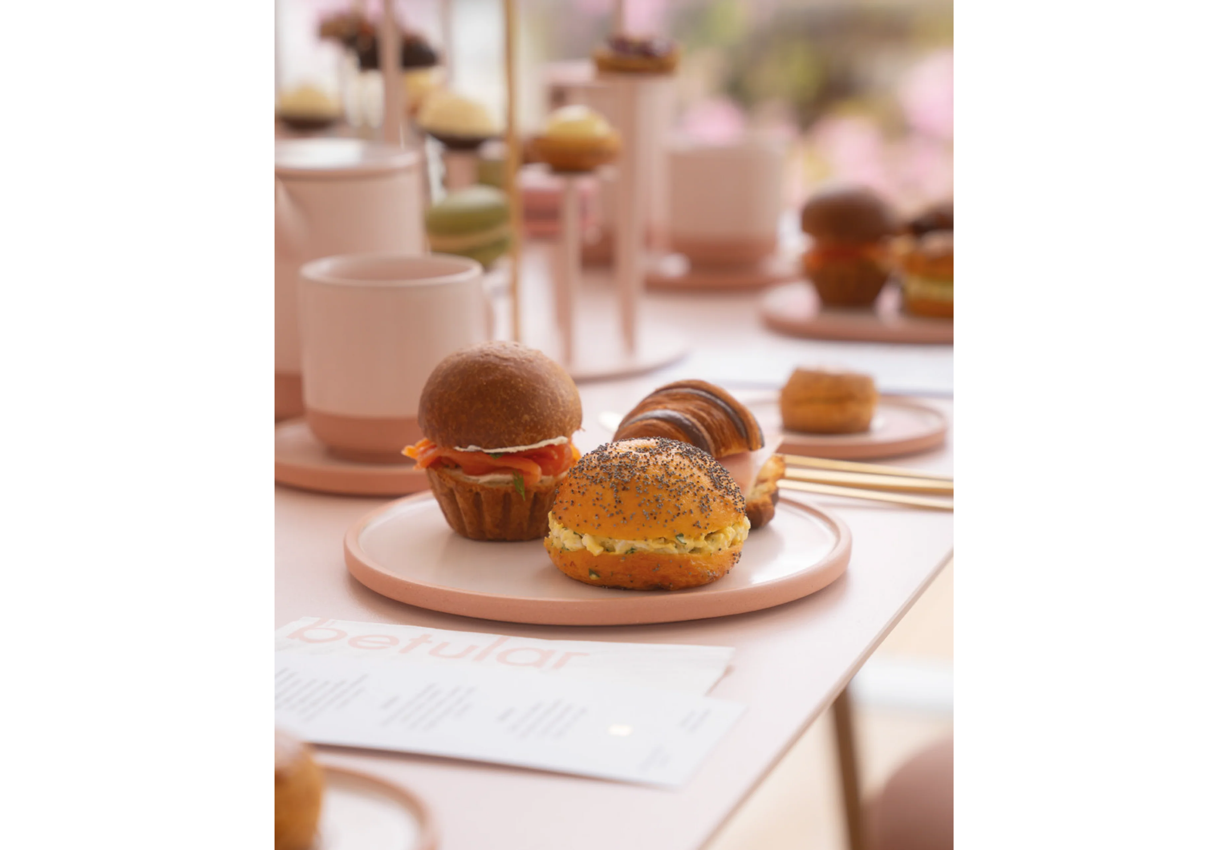 Las opciones de comida.