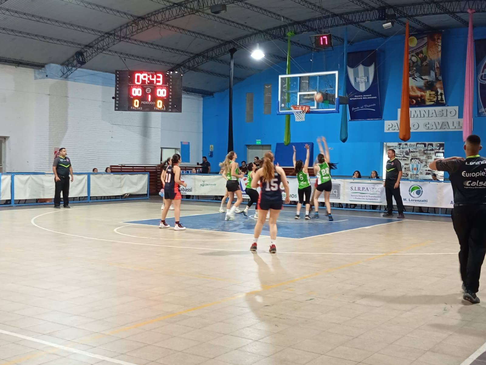 Básquet femenino ABNE Cultural Arroyito