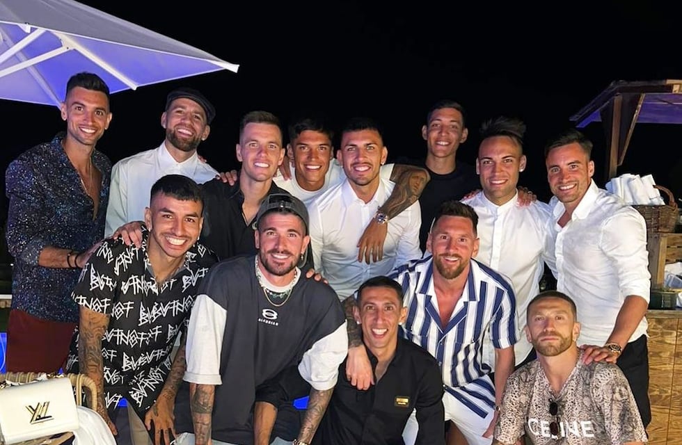 La Scaloneta baila: Ángel Di María y Giovani Lo Celso fueron a ver a Anuel AA