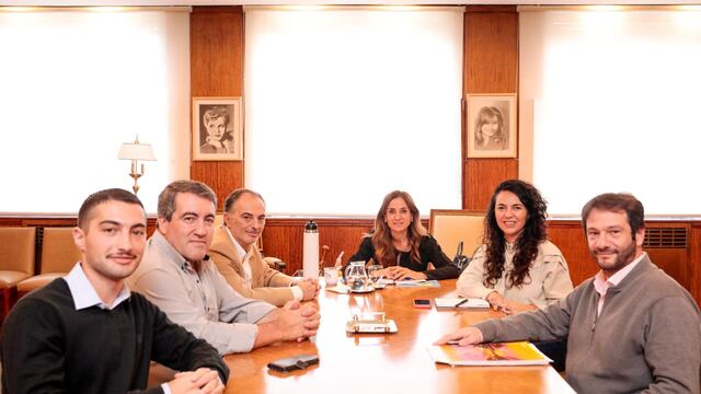 Martín Garate con Victoria Tolosa Paz