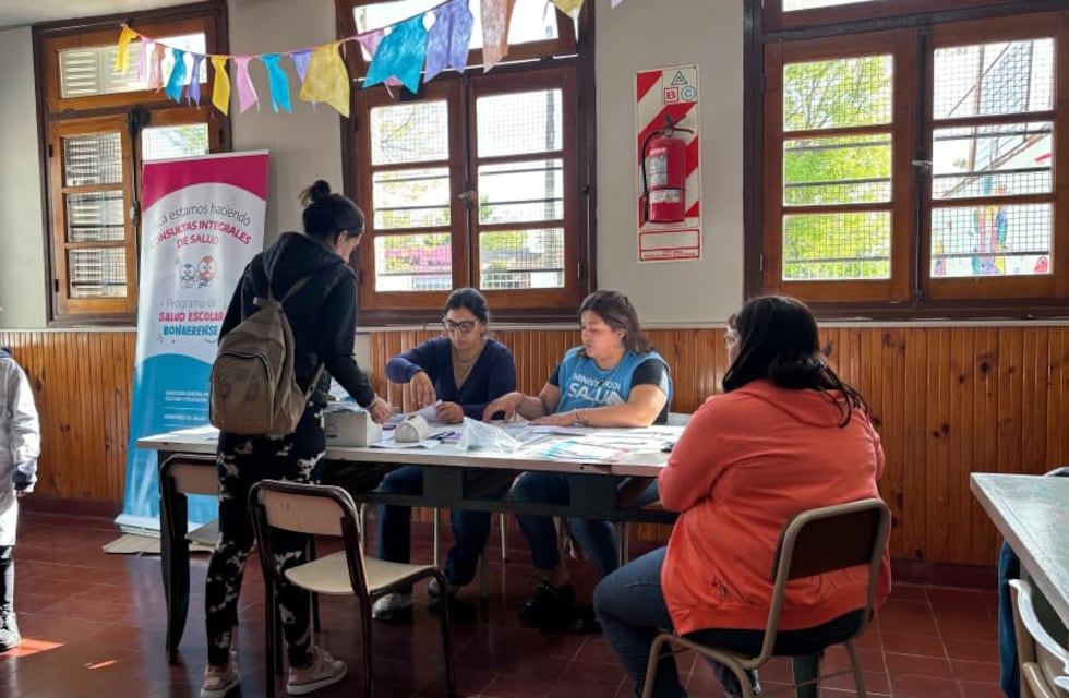El Programa de Salud Bonaerense continúa desarrollándose en Gonzales Chaves
