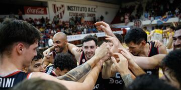 Instituto, campeón defensor, se aseguró el pasado viernes al vencer a Comunicaciones, el "1" que le dará ventaja de localía en todos los playoffs. (Leandro Gómez / Prensa Instituto)