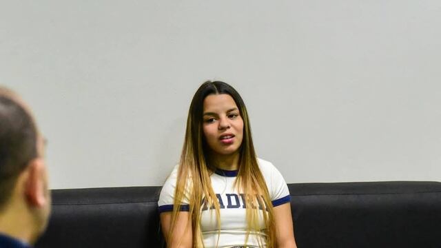 La destacada yudoka catamarqueña Mikaela Rojas Garcia visitó esta ciudad