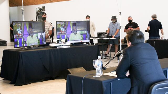 Nicolás Trotta con Rodríguez Saá en San Luis.