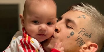 Jamaica, la hija de L-Gante y Tamara Báez cumplió 8 meses