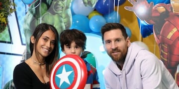 Antonela Roccuzzo compartió un tierno momento entre Messi y Ciro.