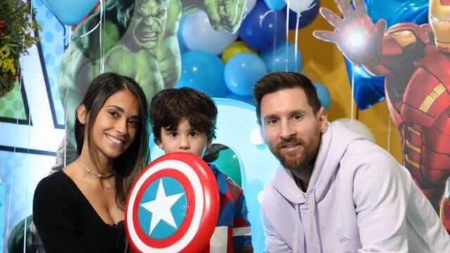 Antonela Roccuzzo compartió un tierno momento entre Messi y Ciro.