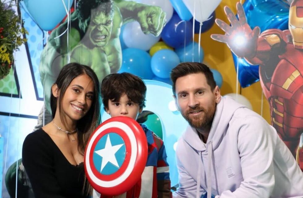 Antonela Roccuzzo compartió la foto más tierna de Lionel Messi junto a Ciro