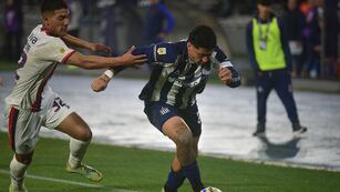 Talleres lo perdía desde el inicio ante San Lorenzo, y empató con un gol de Luis Sequeira (Nicolás Bravo / La Voz).