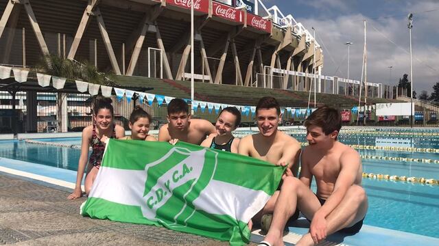 Nadadores del Cultural de Arroyito