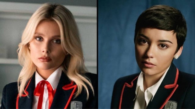 Valentina Zenere, la nueva incorporación de "Elite", junto a Carla Díaz, "Ari" en la serie de Netflix.