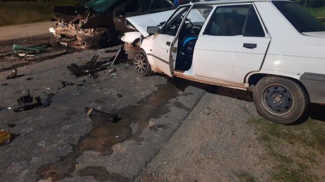 El siniestro vial se produjo este domingo en 131 y 514, en Gonnet (0221).