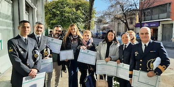 Comitiva del Hospital Naval Puerto Belgrano fue distinguida por una universidad privada