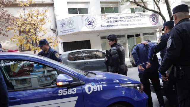 Tres delincuentes quedaron detenidos. (Policía de Córdoba)
